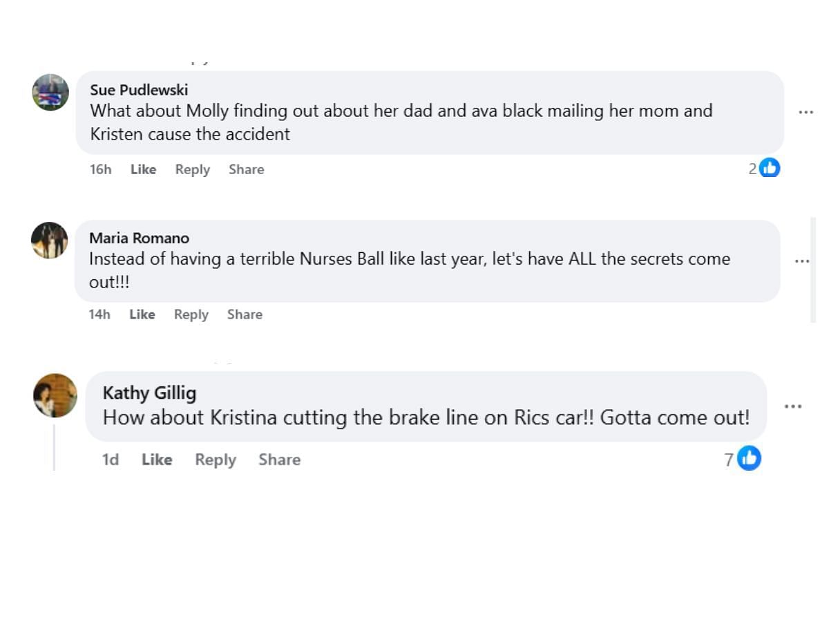 Comments by fans on the post (Image via Facebook/@Gethro Dorcent)